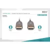 Hybrydowy kabel światłowodowy DisplayPort AOC, UHD 8K (czarny, 30 metrów)