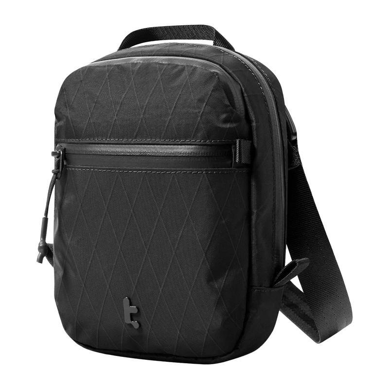 Torba podróżna Tomtoc Aviator-T37 z paskiem na ramię, tkanina X-Pac, czarna