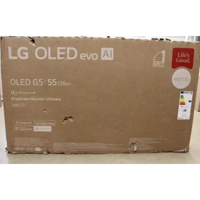 Telewizor OLED LG OLED55G51LW 55 cali Smart TV webOS 25 UHD — uszkodzone opakowanie