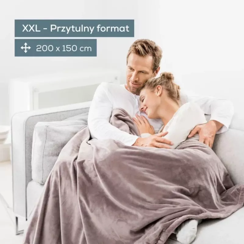 Koc elektryczny Beurer HD 150 XXL Cosy Taupe