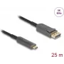 Active Optical kabel DELOCK USB-C na DisplayPort 25,00 m (model 81608)