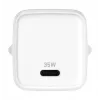 Ładowarka ścienna USB C 35W 3A Power Delivery 3.0 QC 3.0 Biała