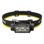 Latarka czołowa Nitecore HC60 UHE z baterią 4000 mAh, 6 diodami LED, wodoodporna, wstrząsoodporna, czarno-żółta