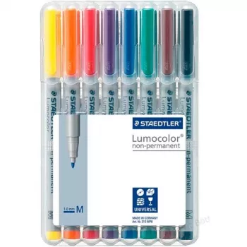 Marker Staedtler 315 WP8 Czarny Niebieski Brązowy Zielony Pomarańczowy Czerwony Fioletowy Żółty