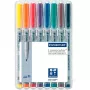 Marker Staedtler 315 WP8 Czarny Niebieski Brązowy Zielony Pomarańczowy Czerwony Fioletowy Żółty