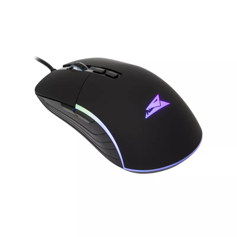 Mysz Baracuda BGM-011 Nautilus Czarna RGB USB