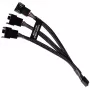 Kabel rozdzielacz RGB Alphacool 18679 Czarny Plastik 150mm