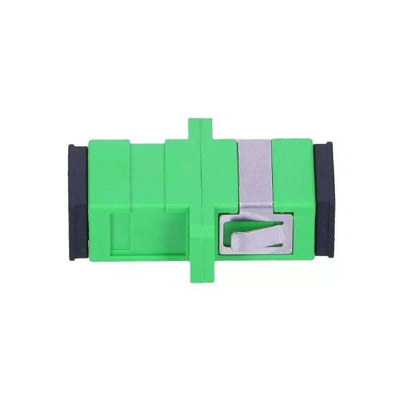 Extralink Adapter SC/APC Single Mode Simplex zielony