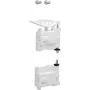 Zawias drzwiowy Hager, uniwersalne łączniki, IP44/54 FZ746S (FZ746S)