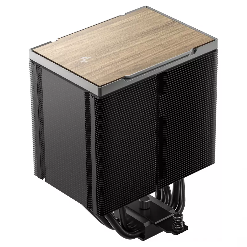 Chłodnica powietrzna DeepCool AK500 G2, wentylator 120 mm, maks. ciśnienie powietrza 3,33 mmH2O, 117×129×159 mm, czarna