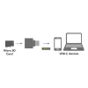 Czytnik kart microSD USB-C jako brelok