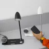 Lampa biurkowa Tellur TLL151361 z bezprzewodową ładowarką Qi i głośnikiem Bluetooth, regulowane oświetlenie