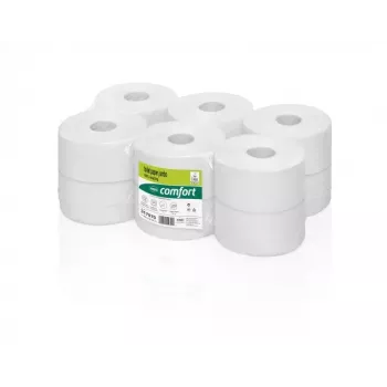 WEPA Papier toaletowy w rolce TPMB3120, 120 m 480 arkuszy, 9,2 x 25, tkanka z recyklingu, (12 szt.)