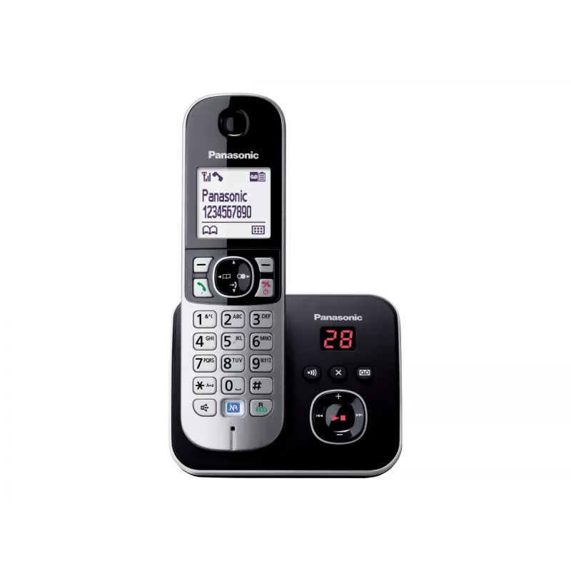 Telefon DECT Panasonic KX-TG6821GB Czarny