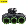 Adapter do gniazda zapalniczki samochodowej Awei C-35 do gniazd zasilania 12 V i 24 V