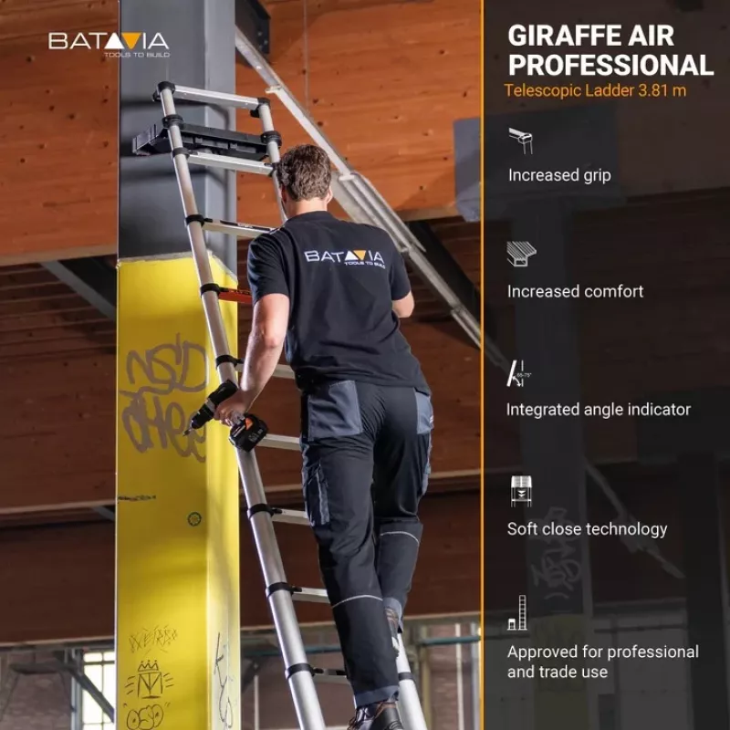 Drabina teleskopowa Batavia B.V. Giraffe PRO 3.81 m, model 7063670