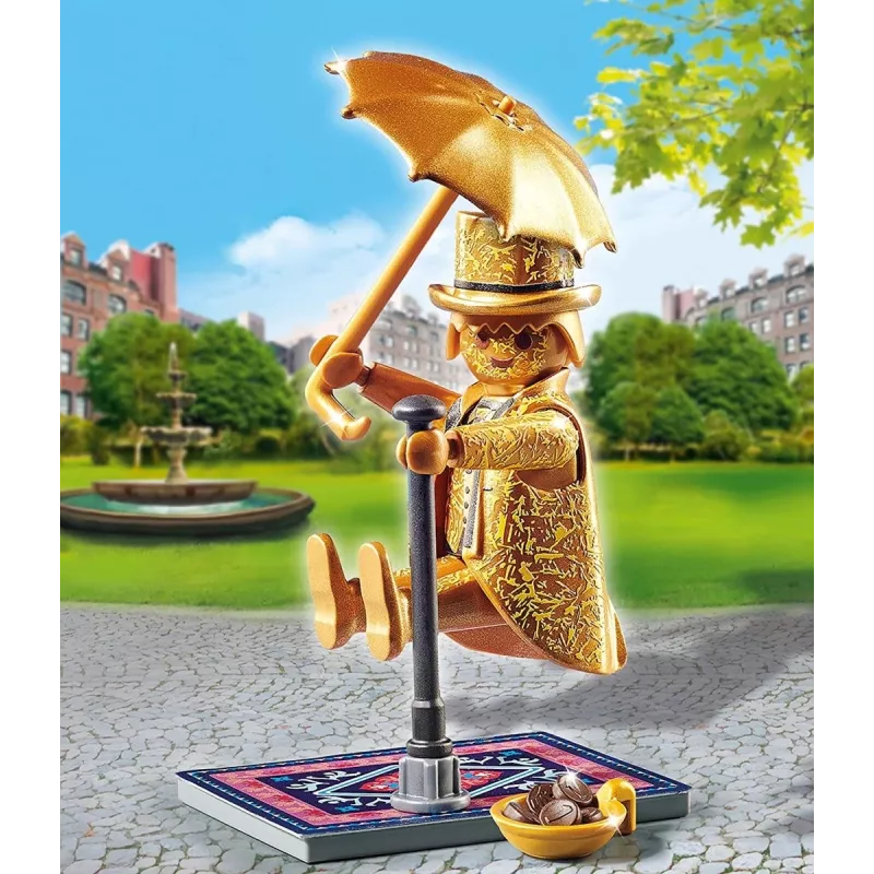 Playmobil 70377 Special Plus Uliczny Wykonawca Zabawne Kreatywne Zestawy do Odgrywania Ról Dla Dzieci w Wieku 4+