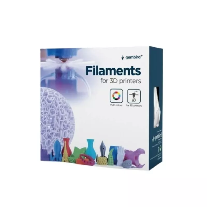 Filament do druku 3D Gembird PLA 1.75 mm Żółty 1 kg