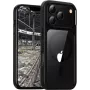 Etui na telefon jt berlin BackCase JT Berlin Pankow Hybrid MagSafe do Apple iPhone 17 Pro Max, czarne przezroczyste
