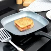 Griddle Russell Hobbs RH01861EU7 28 cm Crystaltech – nieprzywierająca powierzchnia do smażenia, płaska patelnia grillowa