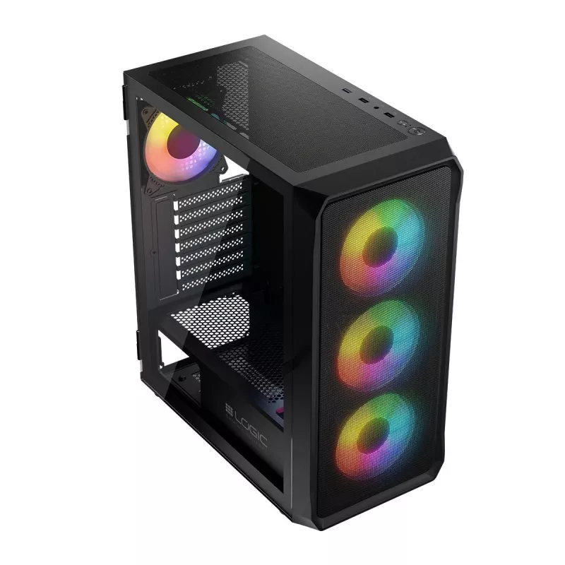 Obudowa komputerowa Logic Concept Portos ARGB ATX Czarna