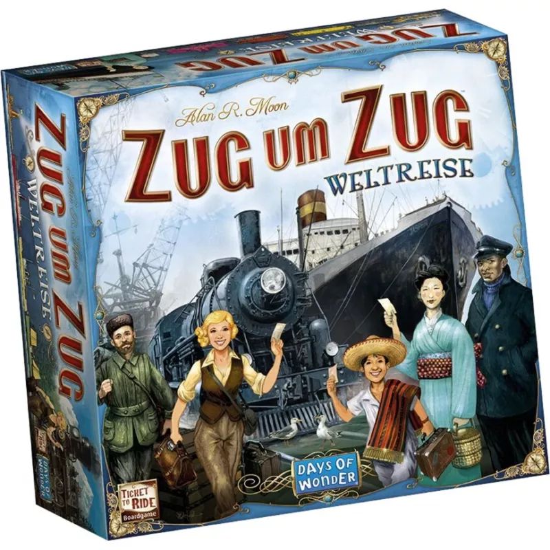 Zug um Zug Weltreise, gra planszowa