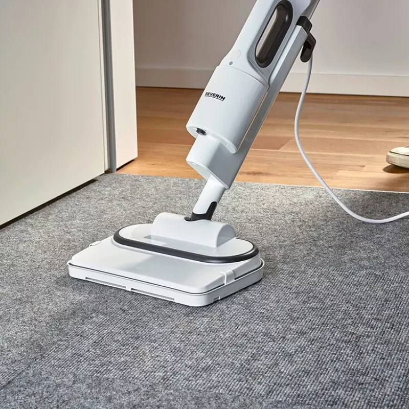 Przenośny odkurzacz parowy Severin SC 7142 0,4 L 1500 W biały antracytowy