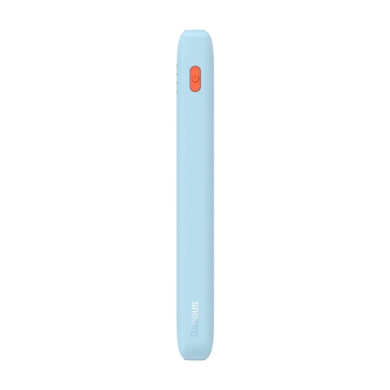 Przenośny power bank Baseus Airpow 10000 mAh, 20W, LiPo, USB-C + USB-A, niebieski