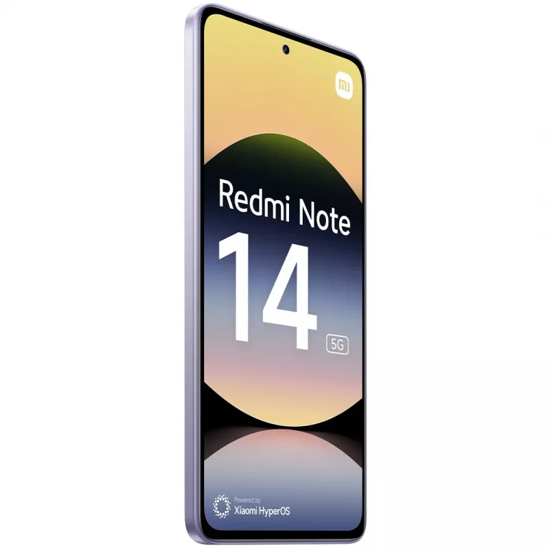 Smartfon Xiaomi Redmi Note 14 5G, 6,67 cala OLED, 8 GB RAM, 256 GB, Lawenda, 5110 mAh