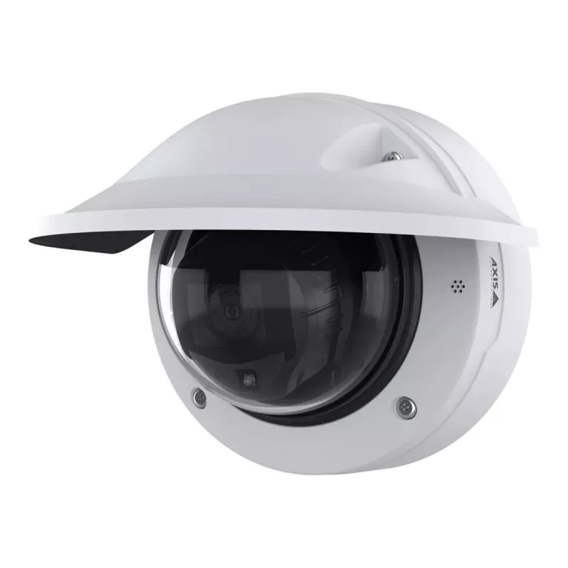 Kopułkowa kamera IP AXIS P3287-LVE — 2592×1944, 3–8,5 mm, zmienna ogniskowa, 0,02 lx, sufit/ściana, wewnątrz/na zewnątrz