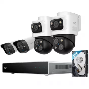 System bezpieczeństwa NVR EUFY S4 Bullet-PTZ+ Bullet Cam (E8E00323)