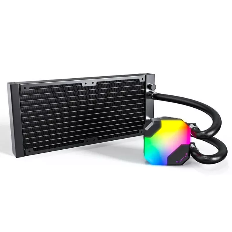 All-in-One chłodzenie cieczą CPU Montech Hyper Flow ARGB 240 mm, czarne