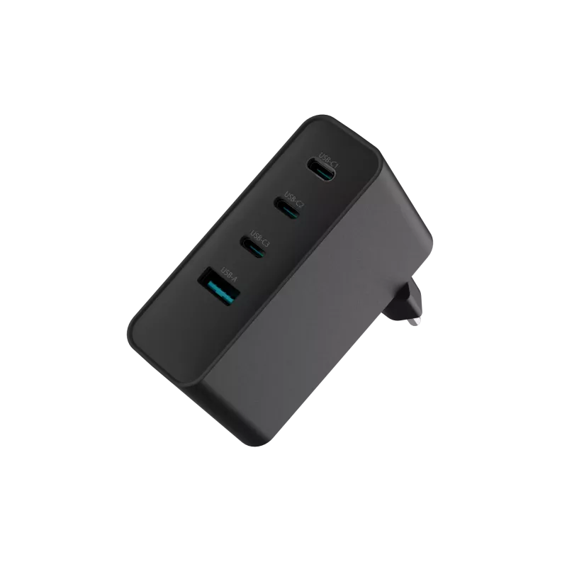 Ładowarka NATEC NUC-2234 do urządzeń mobilnych, laptopów, smartfonów, czarna, AC, szybkie ładowanie, do użytku wewnętrznego