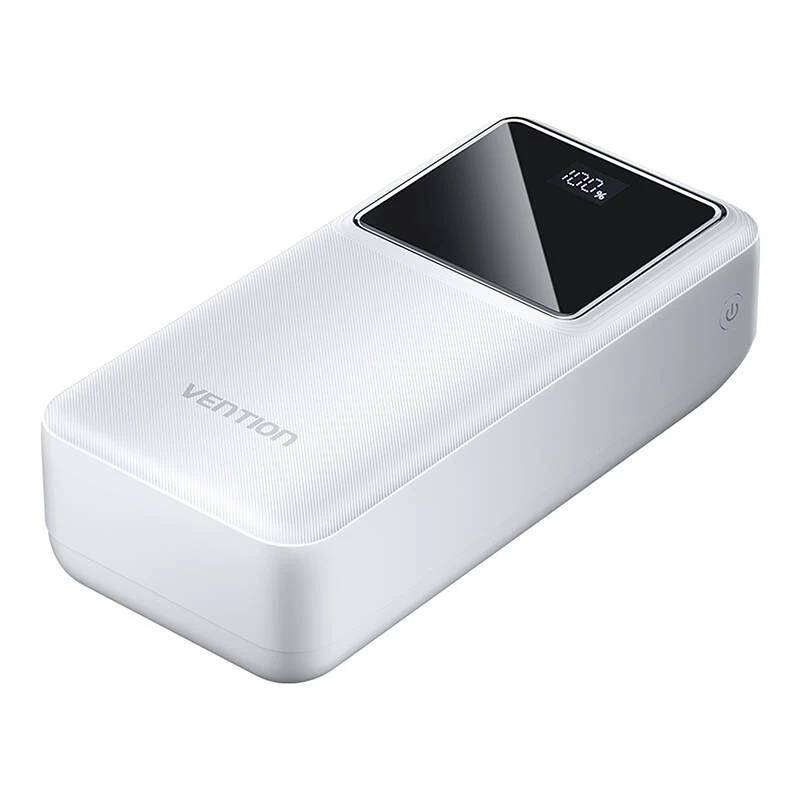 Powerbank Vention FHMW0 30000 mAh, 22,5 W, biały