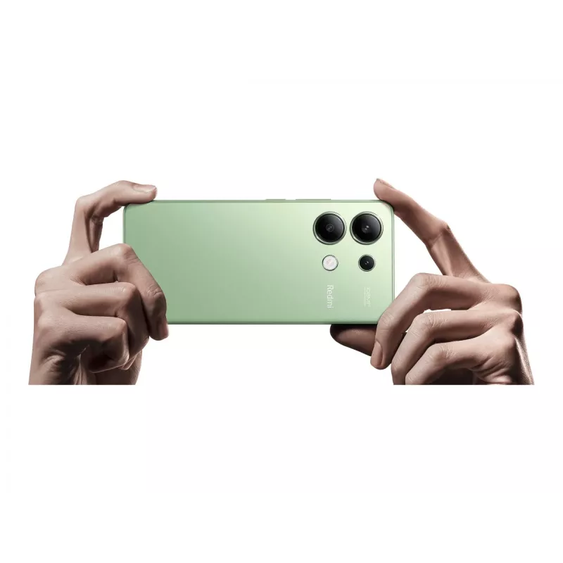 Xiaomi Redmi Note 13 6 GB + 128 GB miętowa zieleń Wyświetlacz AMOLED 16,94 cm (6,67 cala), MIUI 14 oparty na Androidzie 13, potrójny aparat 108 MP