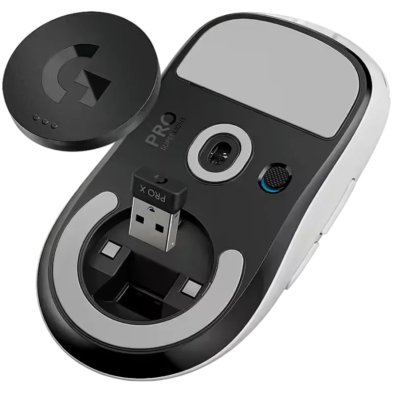 LOGITECH G PRO X SUPERLIGHT 2c kompaktowa bezprzewodowa mysz gamingowa - BIAŁA - 2.4GHZ - EER2-933