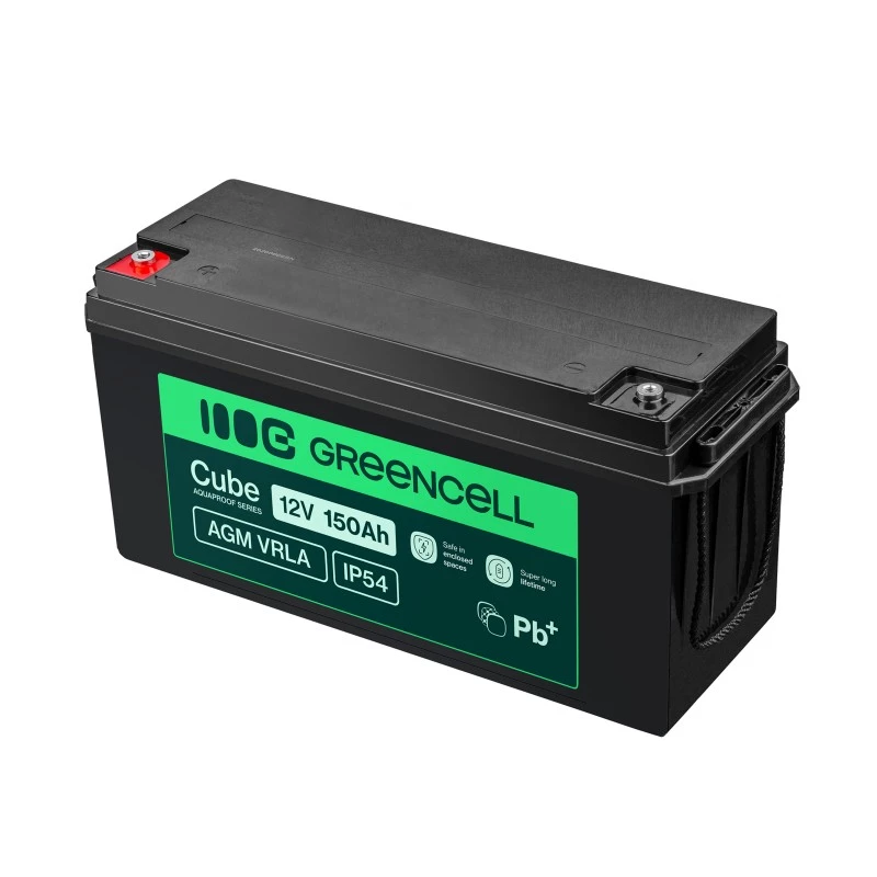 Bateria AGM Green Cell AGM12V150AH-J 12V 150Ah Kwasowo-ołowiowa szczelna