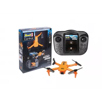 Quadrocopter RC REVELL Pocket Drone 23810 — 2,4 GHz, pilotów 4-kanałowe