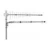 Antena masztowa Poynting LTE/GSM A-LPDA-0092 srebrna SMA (M) LoRa Helium 11dbi Yagi/Mast SMA-Męski kabel 7m