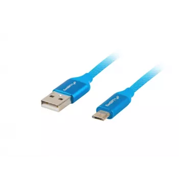Kabel LANBERG USB 2.0 Micro-B (M) - A (M) 1M QC