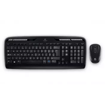Klawiatura Logitech MK330 bezprzewodowa US czarna