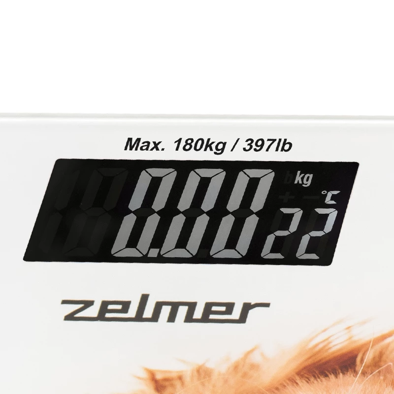 Waga Zelmer ZBS1010 Biała ZBS1010 Pies ZELMER