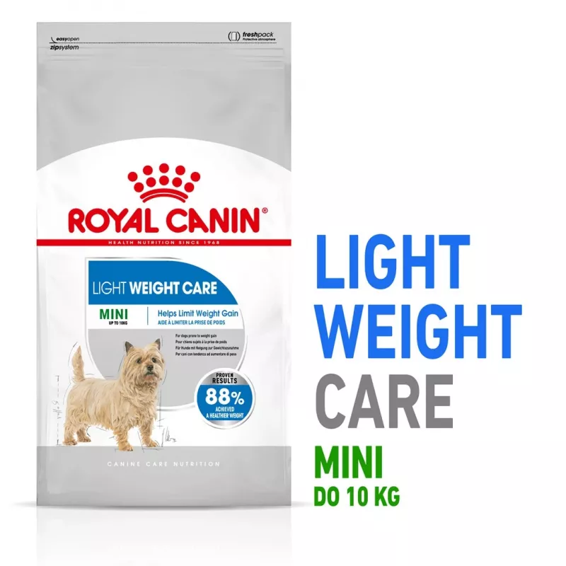 Royal Canin CCN MINI LIGHT WEIGHT CARE - sucha karma dla dorosłych psów - 3kg