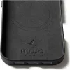 Mujjo Full Leather Case MagSafe etui do iPhone 17 Czarny