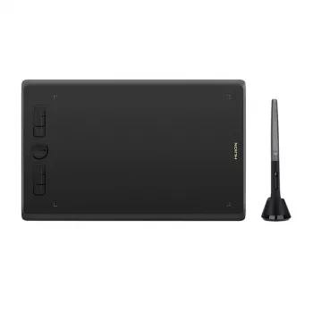 Tablet graficzny HUION H610X — obszar roboczy 254 x 158,8 mm, 5080 lpi, 8192 poziomów nacisku, USB-C
