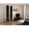 Cama stojak TV VIGO 140 30/140/40 biały/czarny połysk