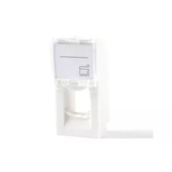 Lanview LKS840 1-portowa puszka Euro 45x22,5 gniazdo ścienne