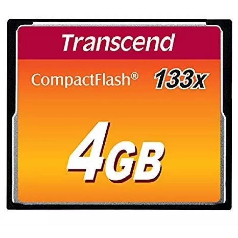 Pamięć flash Transcend CompactFlash 4 GB 133x TS4GCF133