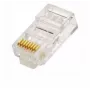 Złącza RJ45 extra digital LYUS005 zestaw 100 szt., do kabli Ethernet, kompatybilne z Cat5e/Cat6