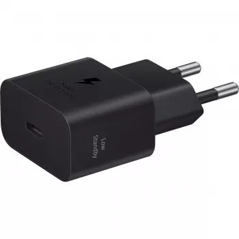Samsung EP-T2510 uniwersalna czarna ładowarka USB z szybkim ładowaniem do użytku wewnętrznego